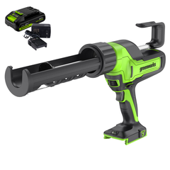 Пистолет для герметика Greenworks G24CAUK2 24V аккумуляторный, с АКБ 2 А/ч и ЗУ