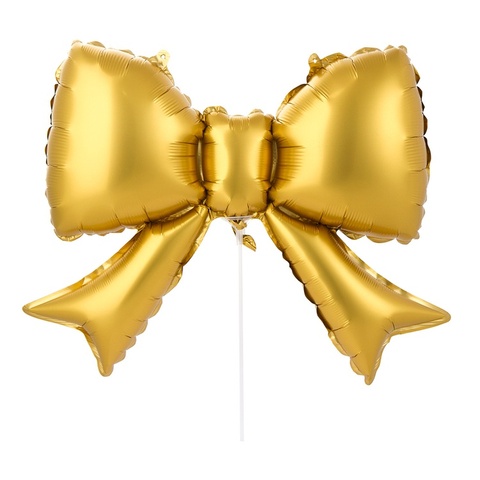 К Мини-фигура Бант золотой сатин, 21