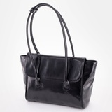 Сумка Саломея 2027 лак черный