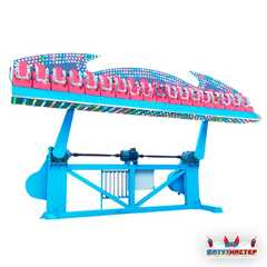 Аттракцион скамейка «Небесный полет», 16 мест,  10×2×4 м