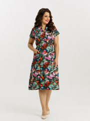 4515В Халат на поясе