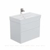 Aquanet 348188 Тумба с раковиной Nova Lite 2.0 60 2 ящ. цв. белый глянец (348188)