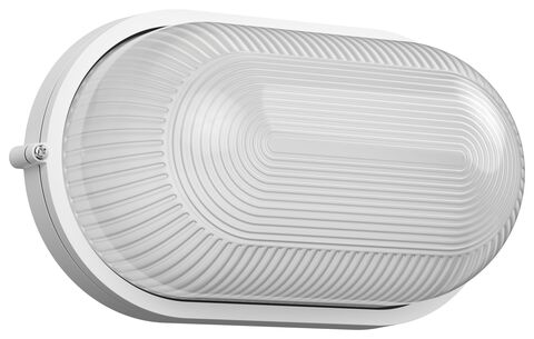 Светильник НПП1201 белый/овал 100Вт IP54 IEK