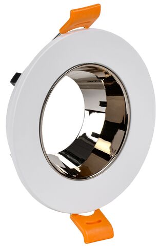 Светильник 4106 встр. поворотн. GU10 белый/шокол. пласт. IEK