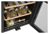 Винный шкаф Zugel ZCWF331DB черный