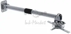 Кронштейн для проектора Cactus CS-VM-PR16L-AL серебристый макс.13.6кг потолочный поворот и наклон — фото 2