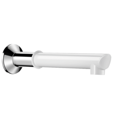Delabie 1801T2 Настенная опора + 1 одноразовый излив BIOCLIP, крепления к стене