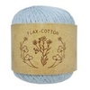 Flax cotton 114 сказочно-голубой