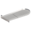 Remer SS350MMCAX Верхний душ настенный 50x20 см Remer INOX SS350MMCAX