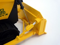 Bulldozer ChTZ B11 Chelyabinsk Tractor Plant URALTRAK handmade 1:43