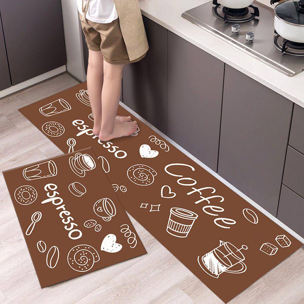 Modern Water Absorbent Anti-Slip area Rugs 1pc, Style-a Kitchen mat