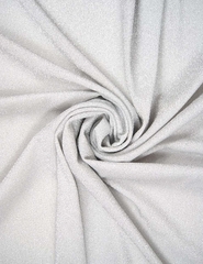Трикотаж Металлик, 186 гр/м2, 150 см, белый
