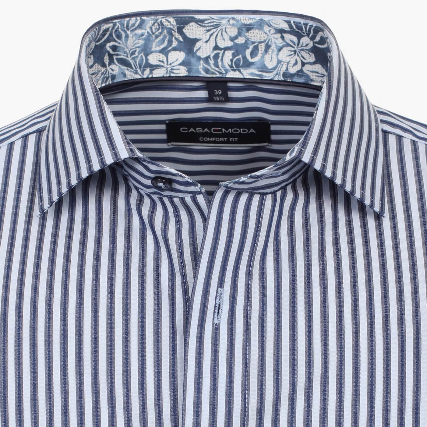 Сорочка мужская Casamoda Comfort Fit 344214400-100 в эффектную полоску