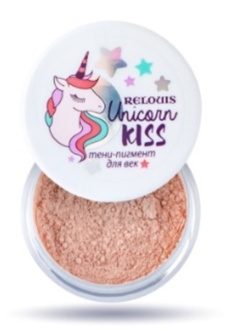 RELOUIS Тени-пигмент для век Unicorn KISS тон 02 Pastel Unicorn