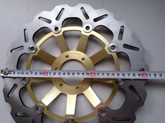Передние  диски для Honda CBR1100XX 1997-1998 г.в. / золотые / плавающие / тормозные