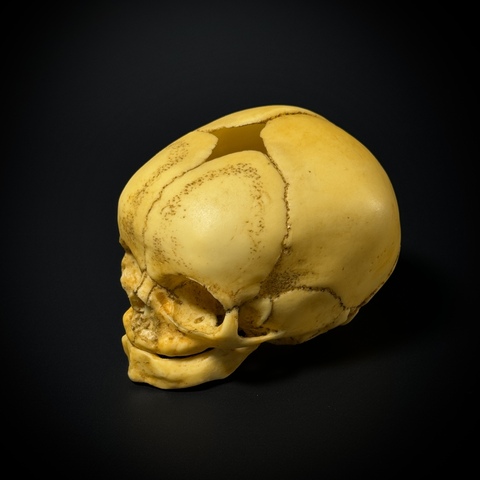 Череп человека младенец (анатомическая модель)