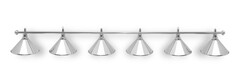 Светильник Fortuna Prestige Silver 6 плафонов