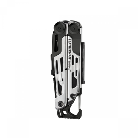 Мультитул Leatherman Signal 114,3 mm, 19 функций, серебристый/чёрный, кробка картонная (832625)