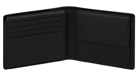 Кошелек мужской Piquadro Hakone PU4518S104R/N чёрный