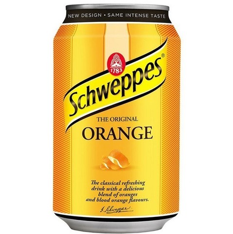 Schweppes Orange Швепс апельсин 0,33 л