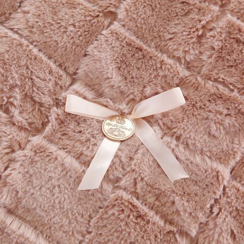 Плед 220х240 Sofi De MarkO Мадлен бежевый