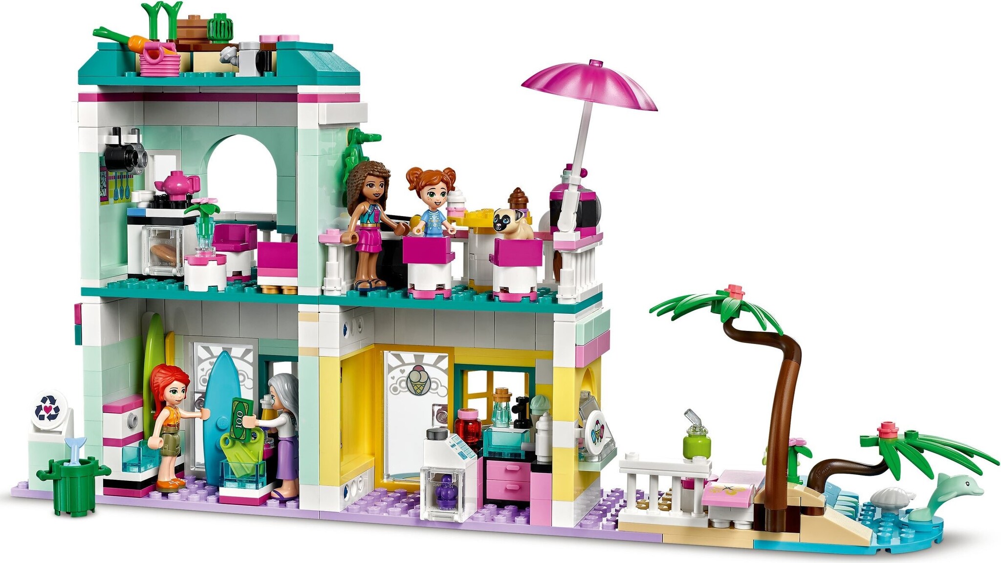 LEGO Friends: Серферский дом на берегу 41693 - купить по выгодной цене |  Интернет-магазин «Vsetovary.kz»