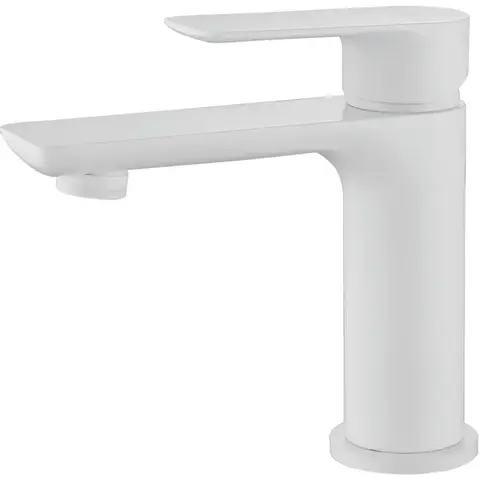 Abber Weiss Insel AF8010FW Смеситель для раковины, цвет: белый матовый