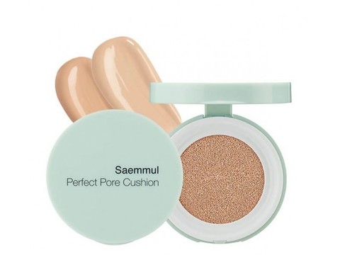 The Saem Perfect Pore Тональная основа The Saemmul Perfect Pore Cushion 01 Light Beige