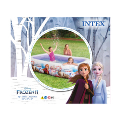 Детский надувной бассейн Disney Frozen (Холодное сердце)  262 х 175 х 56 см Intex 58469NP
