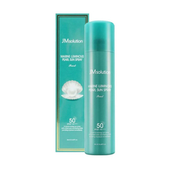 JMsolution Marine Luminous Pearl Sun Spray SPF50+PA++++ солнцезащитный спрей с экстрактом жемчуга