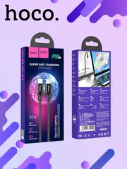 Кабель X14 PD Type-C-Lightning, 1m