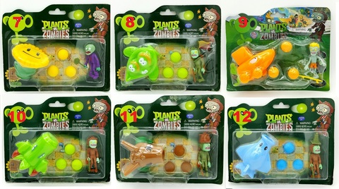 Растения против Зомби стреляющие игрушки серия 01
