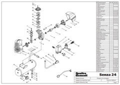Цилиндр QUATTRO ELEMENTI Senza-24 (770-223-023)