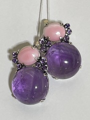Флер (серьги  из серебра)