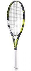 Теннисная ракетка Babolat Pure Aero Team - grey/yellow/white  + струны + натяжка