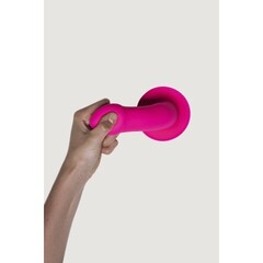 Фаллоимитатор Adrien Lastic Hitsens 2 (16,8×4 см) с двойной плотностью, розовый