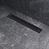 Am.Pm W02SC-P11-050-01BM PrimeFlow Трап для душа линейный универс затвор Cut Gradient 50см цвет черн мат