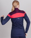 Утеплённый женский лыжный костюм Nordski Drive Blueberry-Pink W
