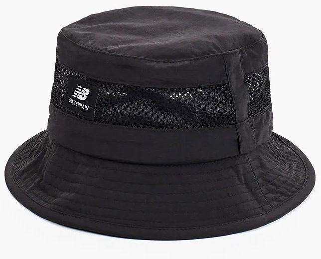 new balance black hat