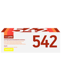 542A, 322A, 212A, 716Y, 731Y Картридж EasyPrint LH-542 U для HP CLJ CP1215, CP1515, CP1525, CM1415, Pro 200 M251, M276, Canon 716Y (1800 стр.) желтый, с чипом