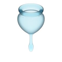 Набор голубых менструальных чаш Feel good Menstrual Cup - 