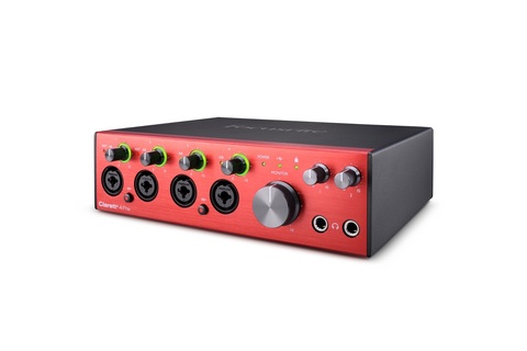 FOCUSRITE Clarett+ 4Pre интерфейс