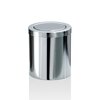Decor Walther 0611070 Decor Walther DW 1240 Корзина для бумаги 14.5xh16см, с крышкой, цвет: сталь полированная
