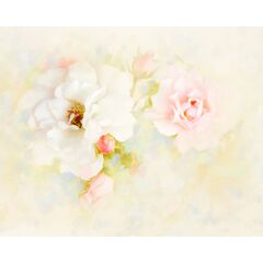 Панель потолочная ПВХ Novita 3D Акварель роза