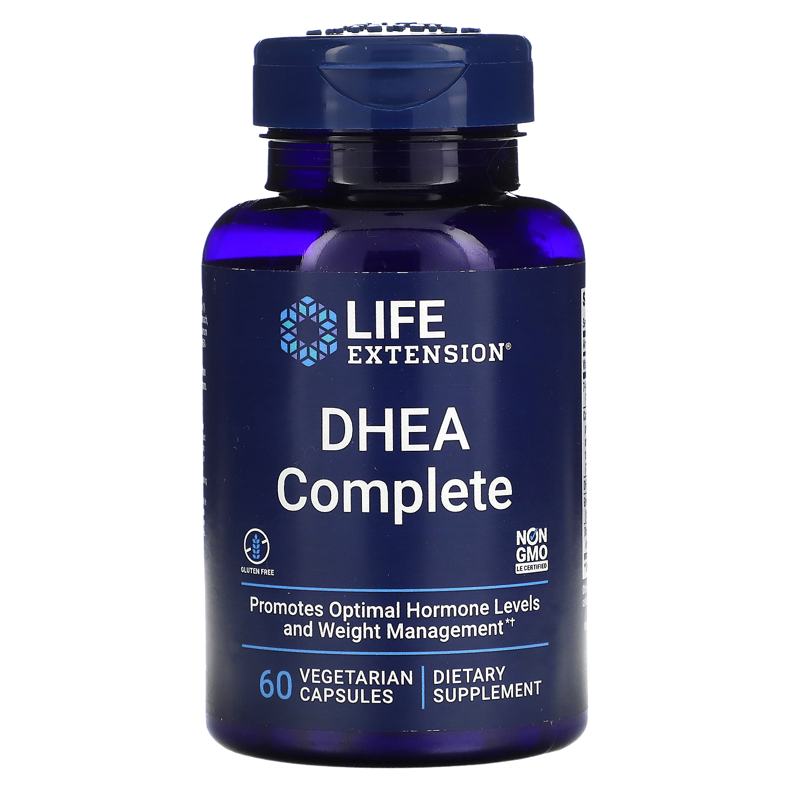 Life Extension, DHEA Complete, 60 вегетарианских капсул LEX-24786 ...