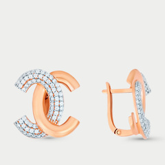 Серьги золотые