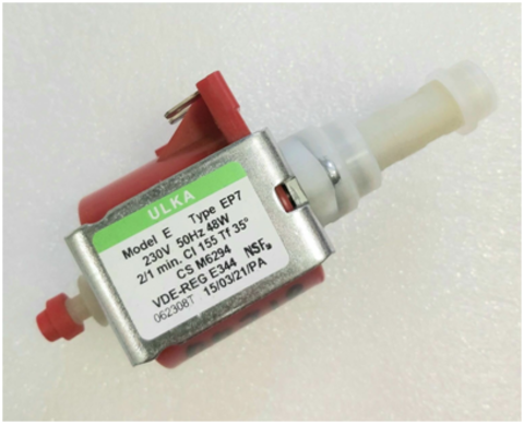 Помпа вибрационная (улька) Ulka EP7 (Италия), пластик