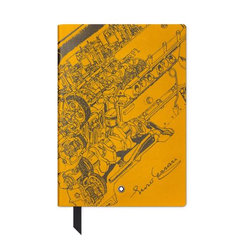 Блокнот, Great Characters Enzo Ferrari, Modena Yellow - линованный
