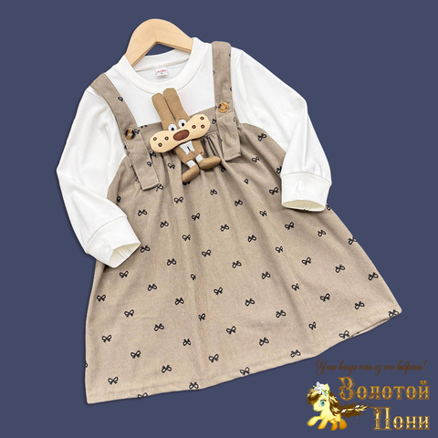 Платье трикотаж детское (1-4) 251112-R6004