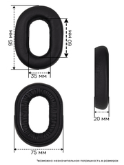 Амбушюры для наушников Plantronics BackBeat FIT 6100